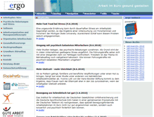 Tablet Screenshot of ergo-online.de